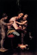 Giulio Romano Virgin and Child with the Infant St John France oil painting artist